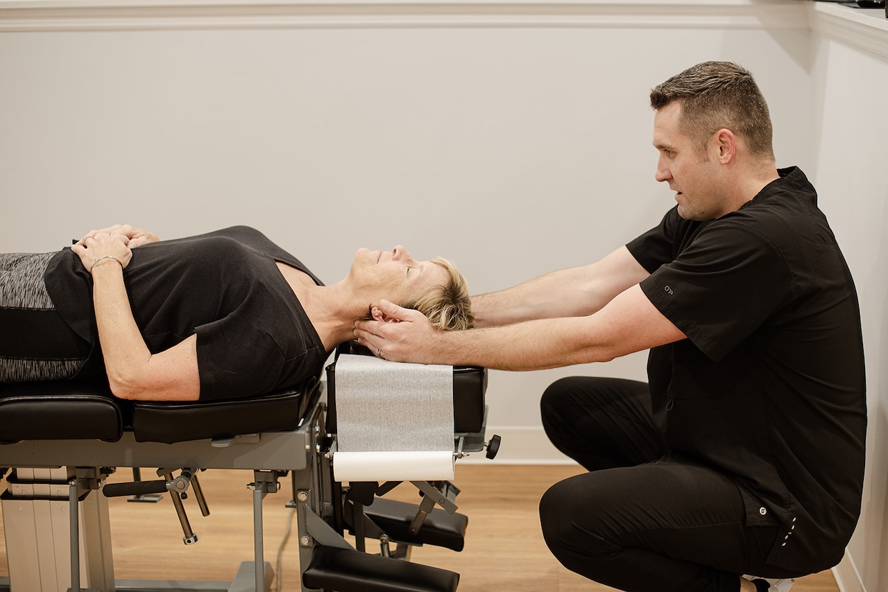 Hands-on chiropractic care